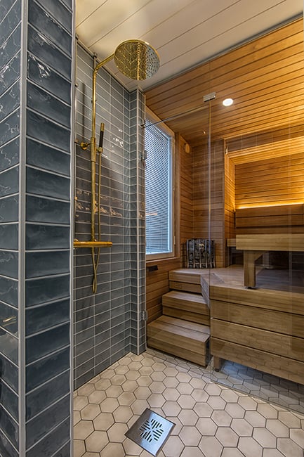 Suihkutila ja sauna