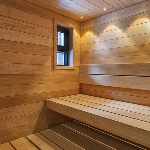 Saunapaneeli keskileveä