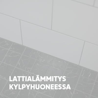 Lattialämmitys kylpyhuoneessa -opas