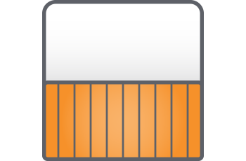 Saunan laudemalli - suora